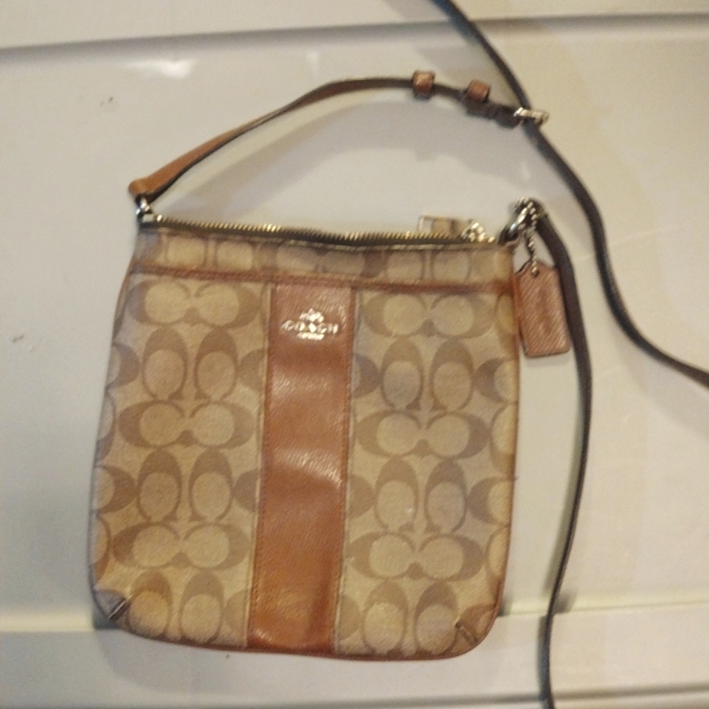 Hardly used Coach Crossbody Brown